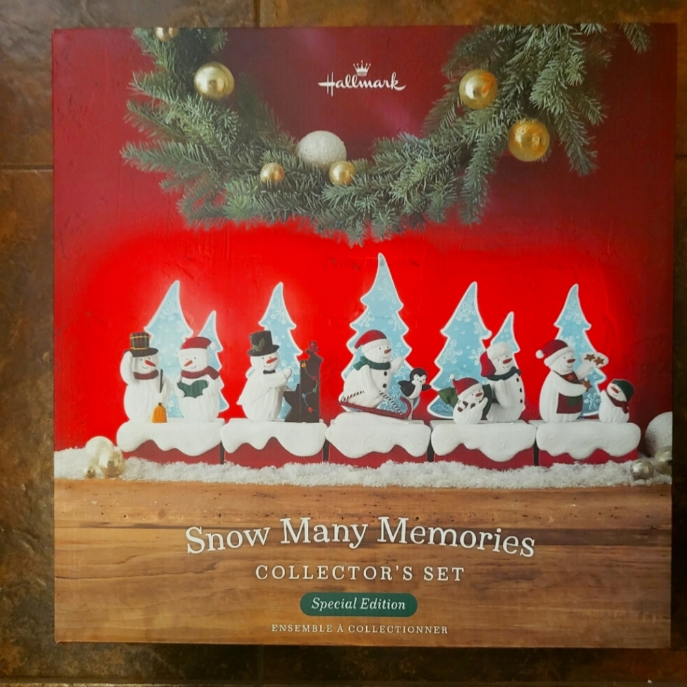 Hallmark Snow Many Memories Collectors Set
